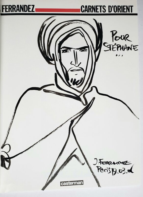CARNETS D'ORIENT by Jacques Ferrandez - Sketch