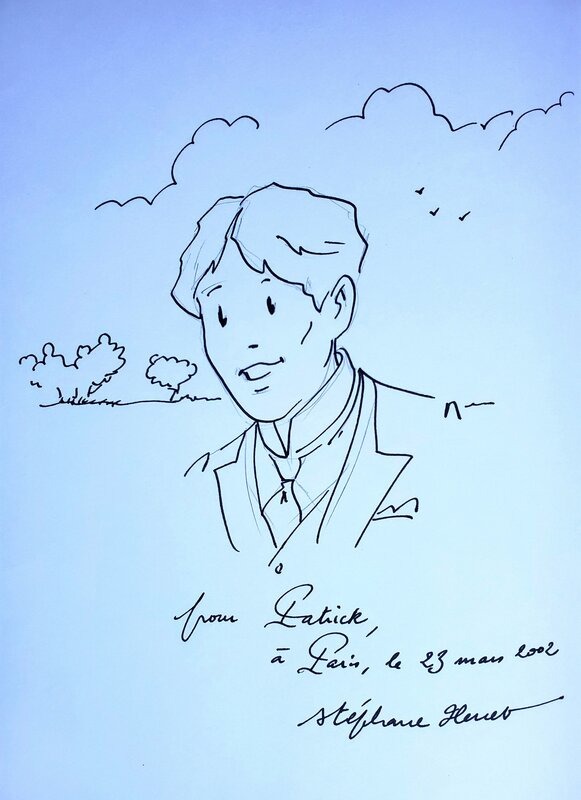 Stéphane Heuet, A LA RECHERCHE DU TEMPS PERDU  COMBRAY - Sketch