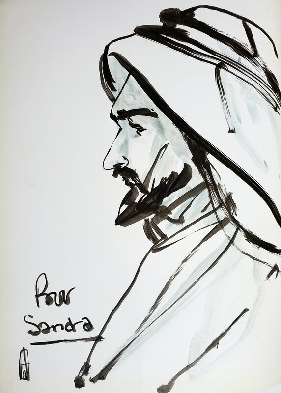 Alexis Horellou, LAWRENCE D'ARABIE T1 LA REVOLTE ARABE - Sketch