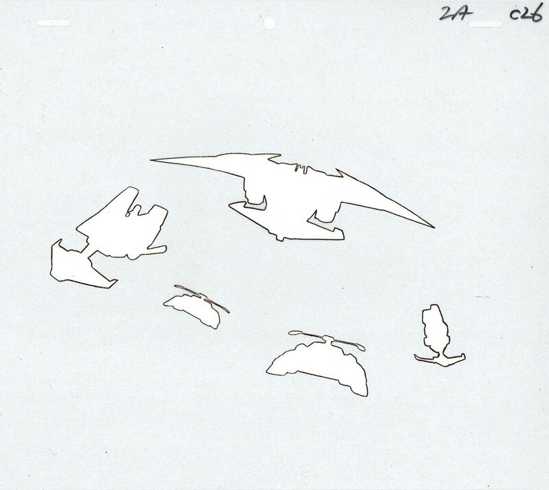Masakazu Yasumura, L'empire des 5 - Acrobunch - Original art