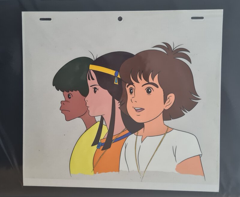 Mitsuru Kaneko, Les Mysterieuses Cites d'Or - Original art