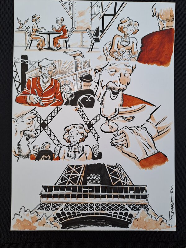 For sale - Paris by Duprat - Comic Strip