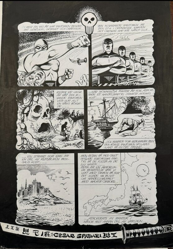 In Strange Land by César Spadari - Comic Strip