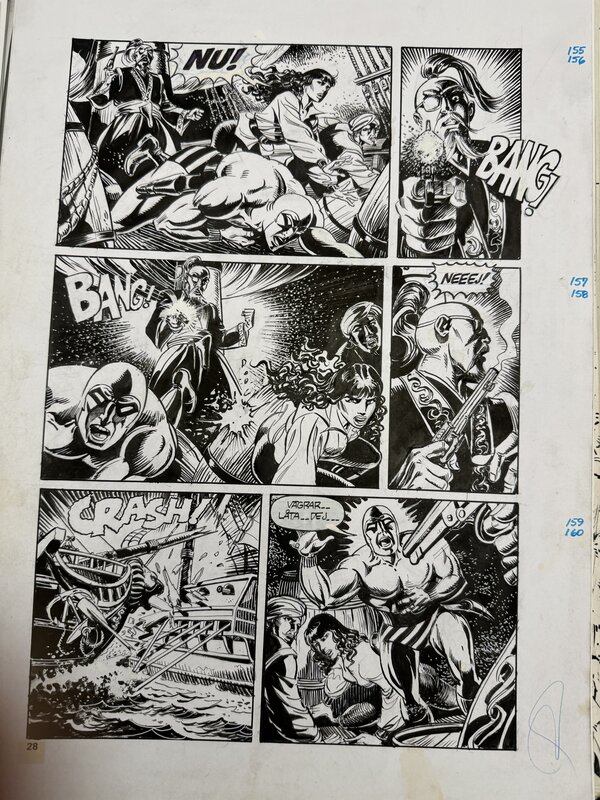 The Pirate Queen by César Spadari - Comic Strip