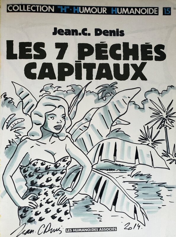 Jean-Claude Denis, LES 7 PECHES CAPITAUX - Dédicace
