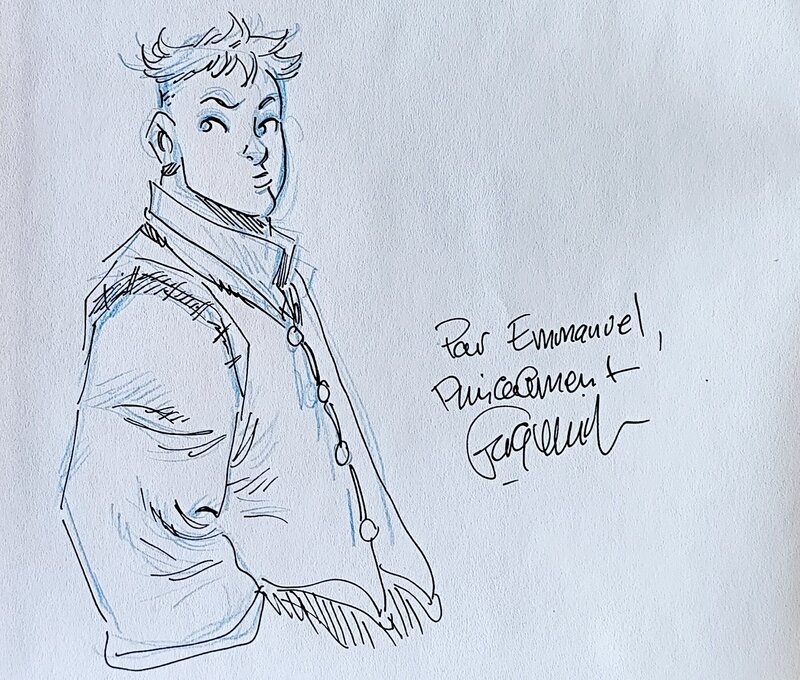 Xavier Fourquemin, Révolutionnaires! t.4 2025juin13 - Sketch