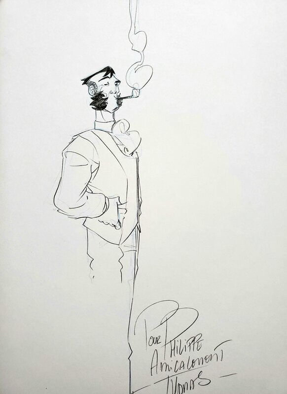 Thomas Labourot, DETECTIVES    T4 MARTIN BEC - LA COUR SILENSIEUSE - Dédicace
