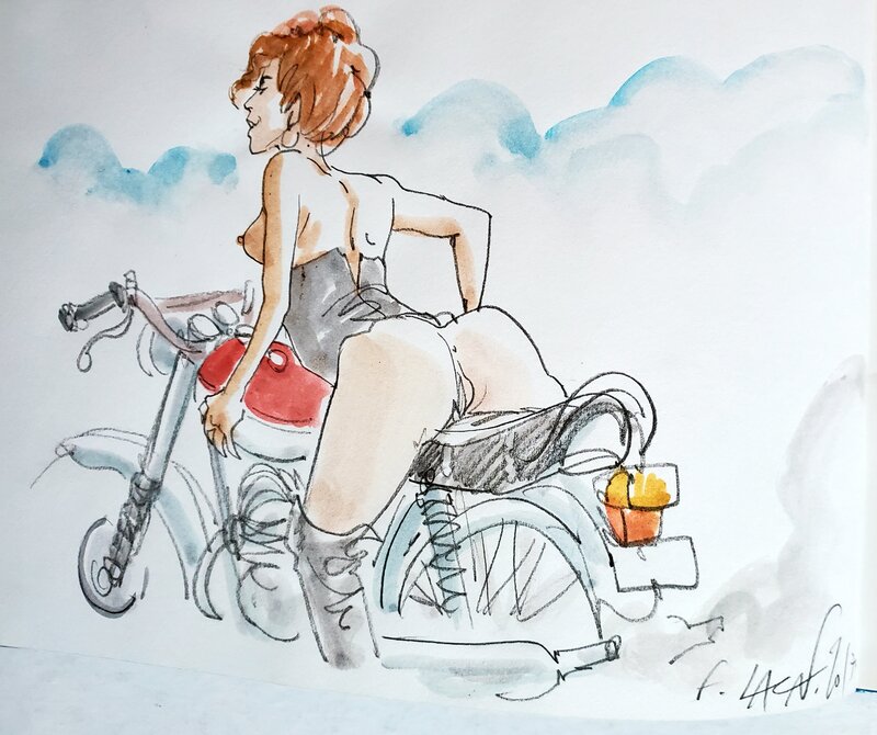 MOTORBIKE & MUSIC by Fabien Lacaf - Sketch