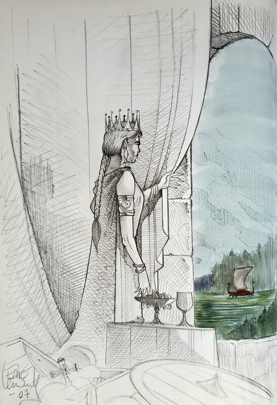 Eric Lenaerts, LES VOYAGES D'ALIX    T23 LES VIKINGS - Sketch