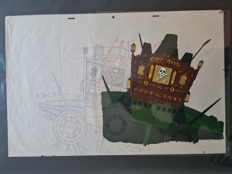 Albator by Leiji Matsumoto - Original art