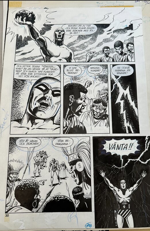 Phantom by César Spadari - Comic Strip