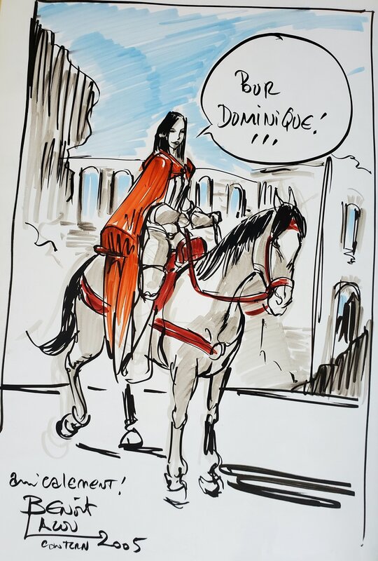 Benoît Lacou, HAUTECLAIRE  T2 UN DUEL SOUS RICHELIEU - Dédicace
