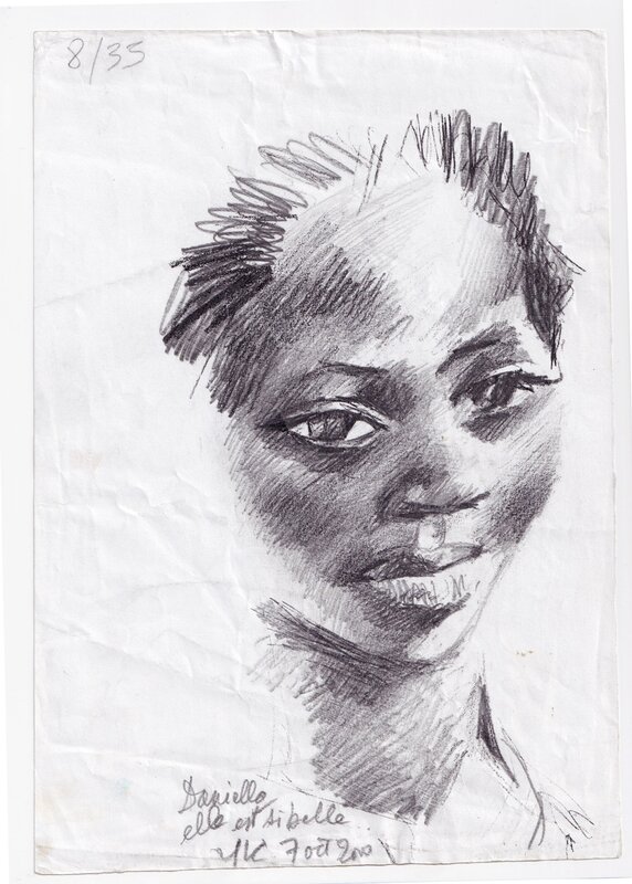 For sale - Yvon Le Corre, Danielle de Tananarive - Original Illustration