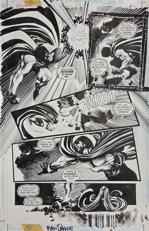 Tom Mandrake, The Spectre #27, Page 8 - Original Illustration