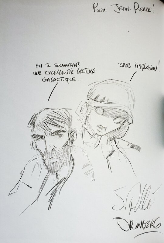 Serge Pellé, Sylvain Runberg, ORBITAL  T7 IMPLOSION - Sketch