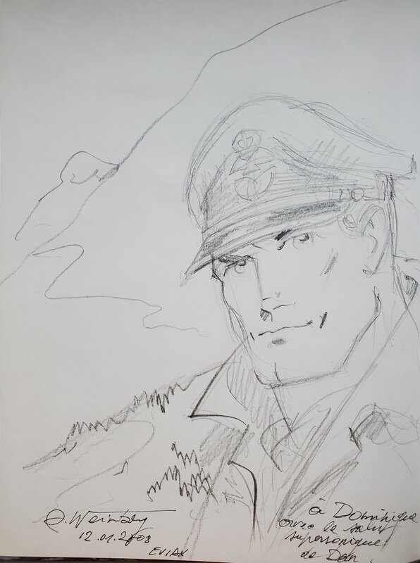 Albert Weinberg, DAN COOPER     T18 CIEL DE NORVEGE - Dédicace