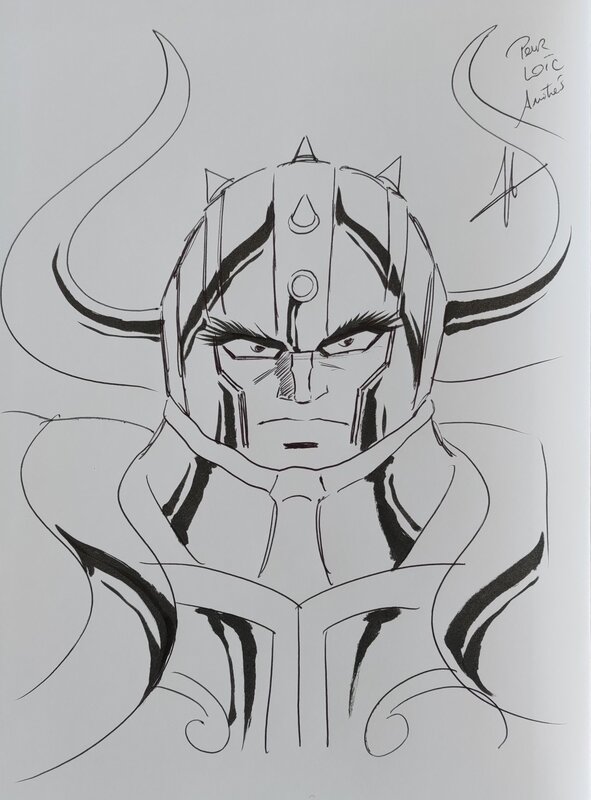 Jérôme Alquié, Dédicace Saint Seiya - Time Odyssey -2- Time Odyssey 2/5 - Shun et la chaîne du souvenir - Dédicace