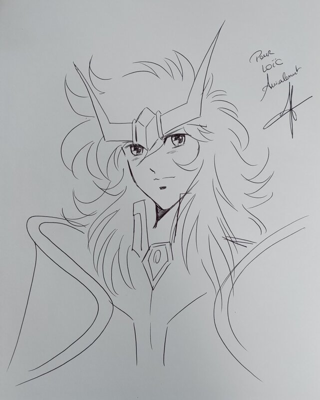 Jérôme Alquié, Dédicace Saint Seiya- Time Odyssey -2TL- Time Odyssey 2/5 - Shun et la chaîne du souvenir - Dédicace