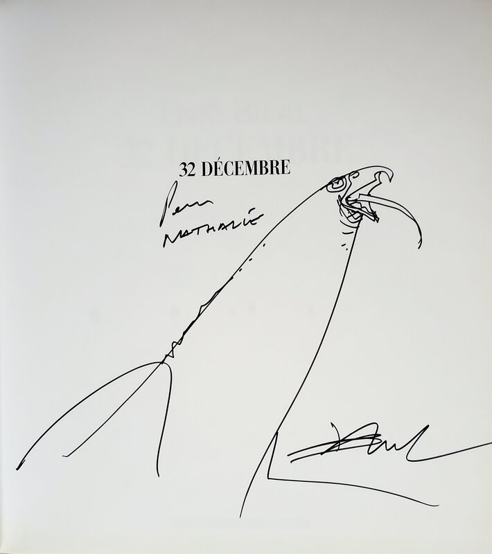 32 DECEMBRE by Enki Bilal - Sketch