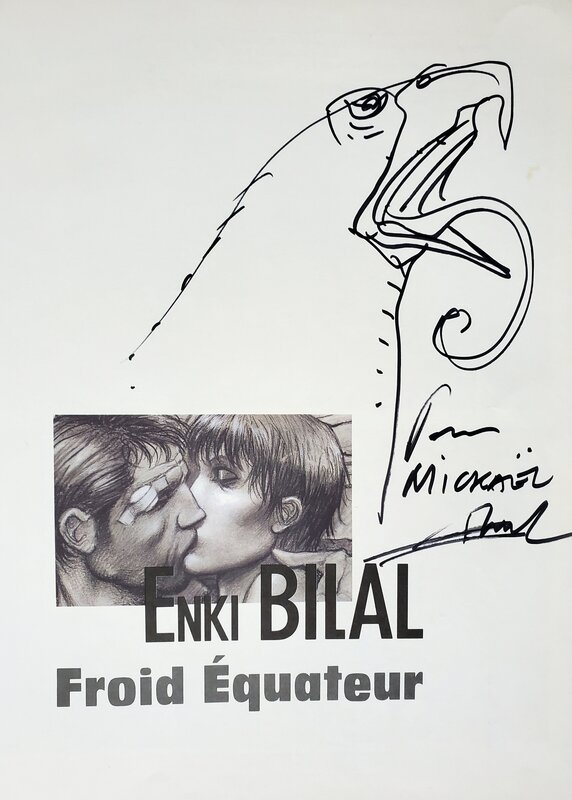 FROID EQUATEUR by Enki Bilal - Sketch
