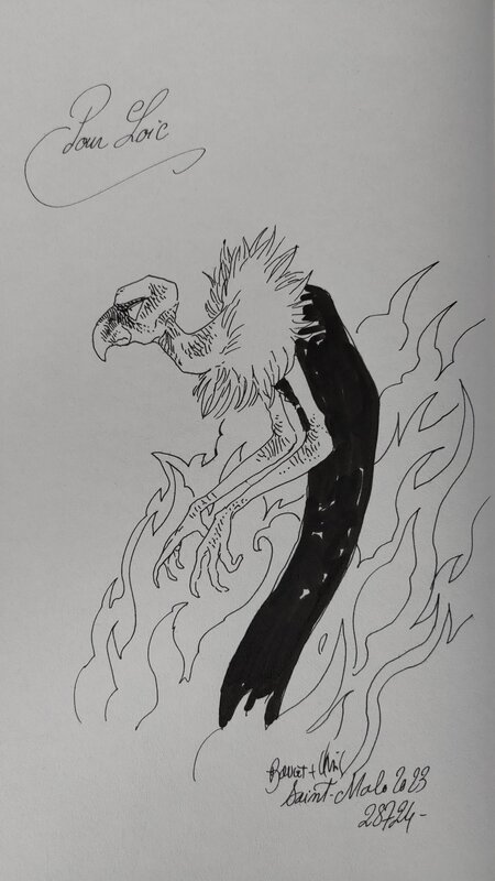 Boulet, Dédicace Donjon Zénith -10NB- Formule incantatoire - Sketch