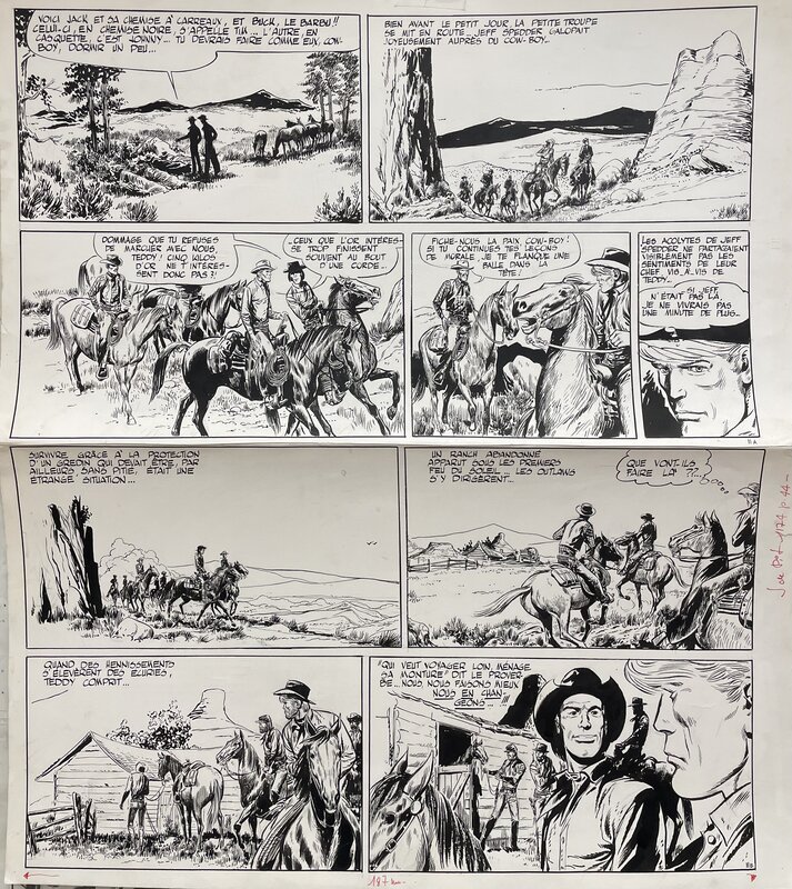 For sale - Teddy Ted by Gérald Forton - Comic Strip