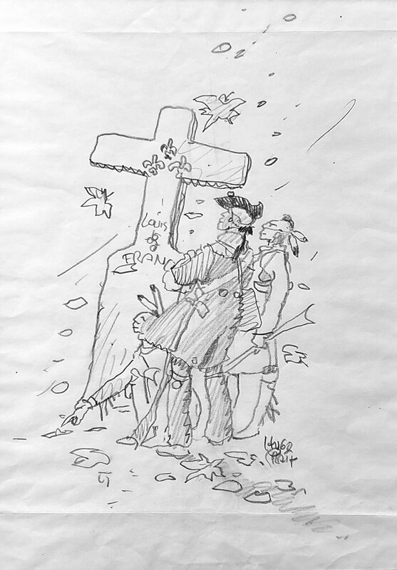 Hugo Pratt Dessin de couverture - Comic Strip