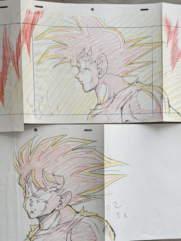 Akira Toriyama, Dragon ball Z: Goku kaiô-ken - Dédicace