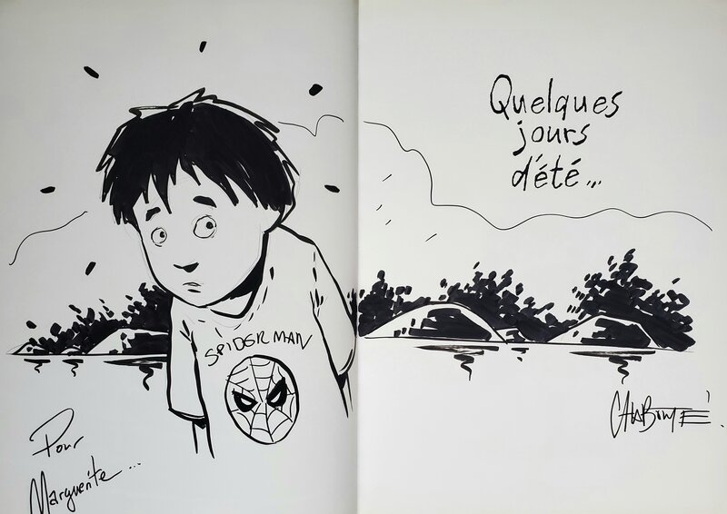 Christophe Chabouté, QUELQUES JOURS D'ETE... - Sketch