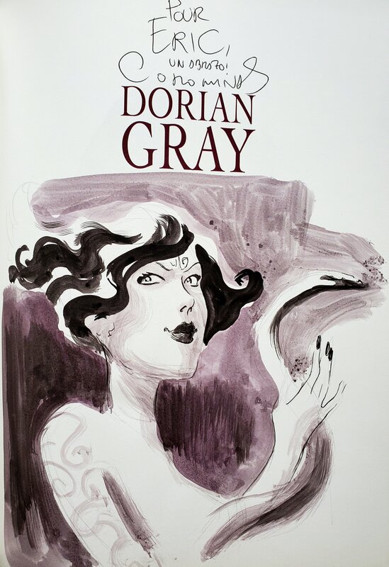DORIAN GRAY by Enrique Corominas - Sketch