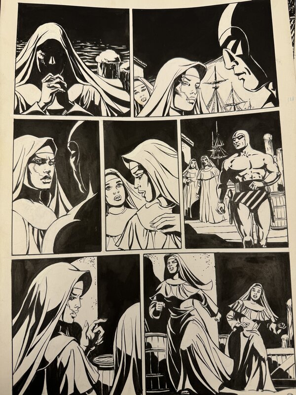 César Spadari, Phantom The Pirate Queen - Comic Strip