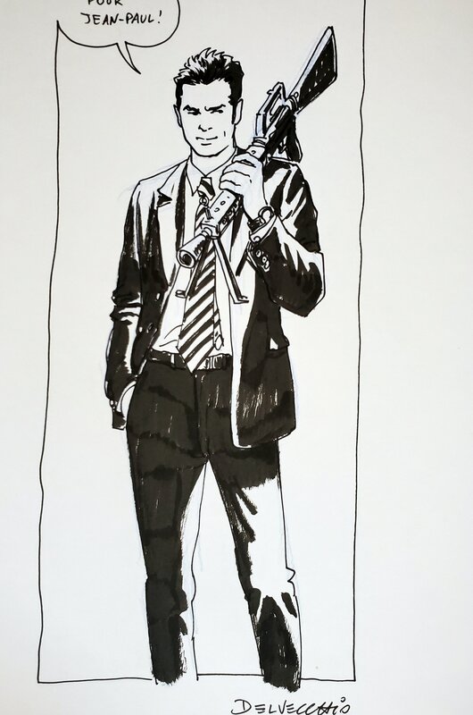 Pasquale Del Vecchio, BLACKLINE  T1 GUERRE PRIVEE - Sketch
