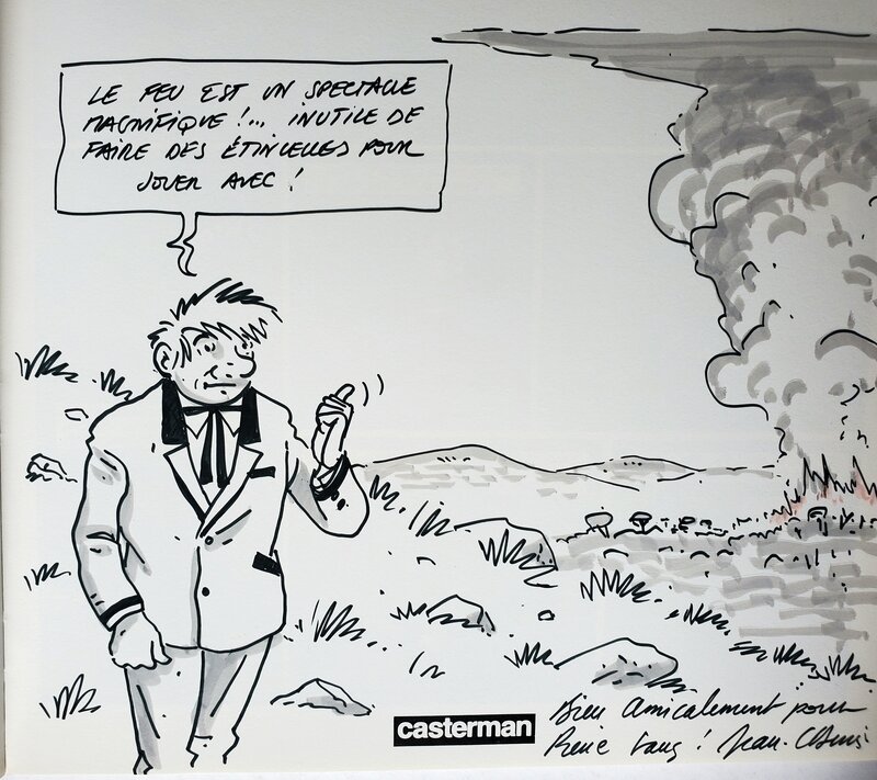 Jean-Claude Denis, LUC LEROI  T5 DES ECUREUILS ET DES FILLES - Dédicace