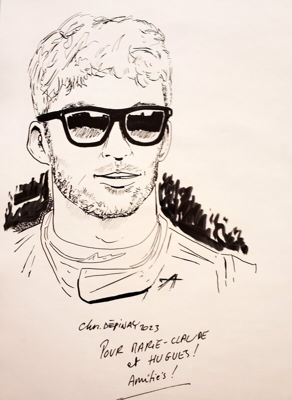 OBJECTIF F1 by Christophe Dépinay - Sketch