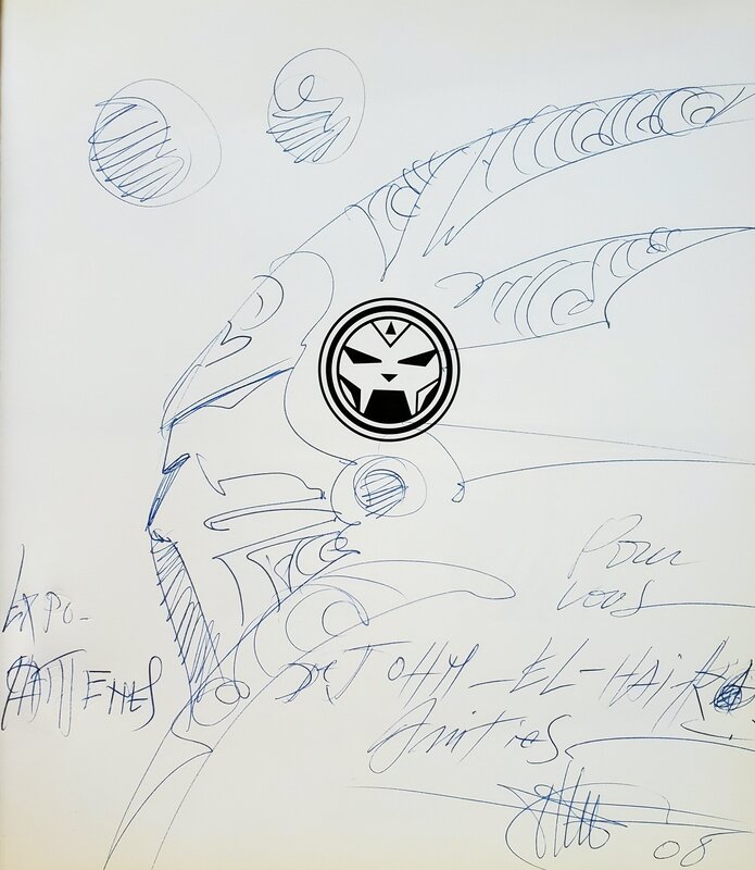 VOYAGES : ARTBOOK par Philippe Druillet - Dédicace