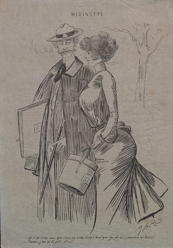 Midinette by Maurice Bonvoisin - Comic Strip