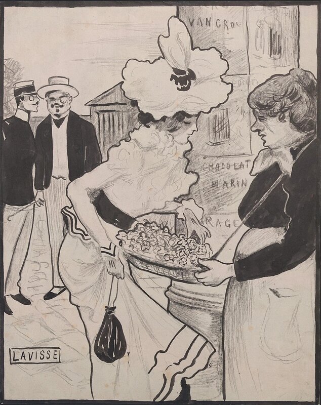 Sans titre by Lavisse - Original Illustration