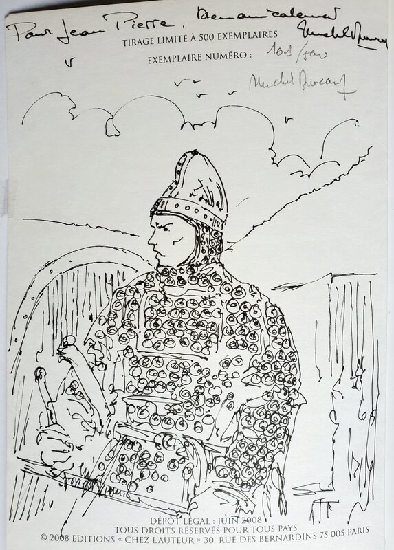 BERTHE T1 LES NOCES by Michel Duveaux - Sketch