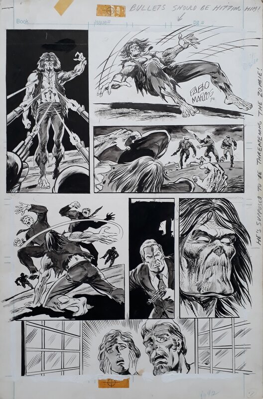 Pablo Marcos, Ron Wilson, Tales of the Zombie - Simon Garth issue 9 page 42 (1974) - Comic Strip