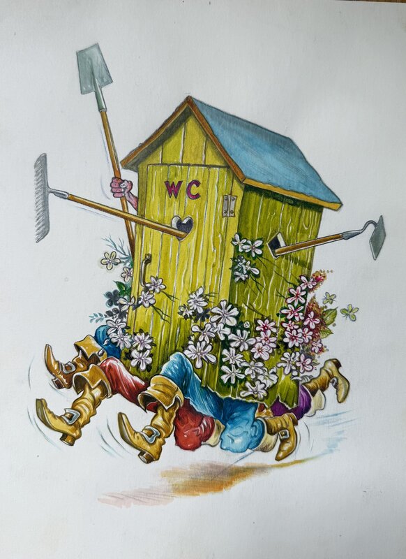 For sale - Mouminoux - les charlots mousquetaires - Original Cover