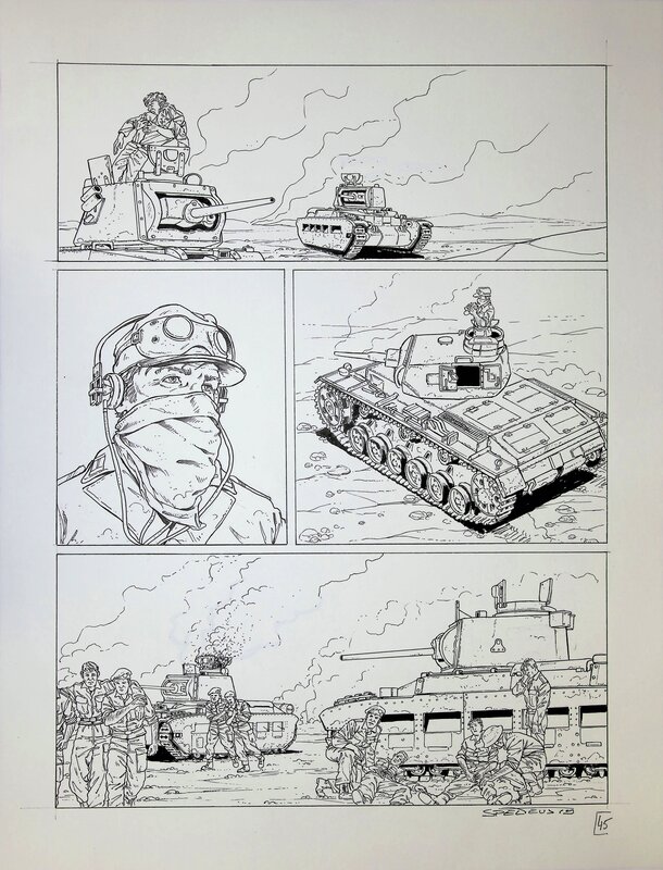 Speltens - AfrikaKorps - Comic Strip