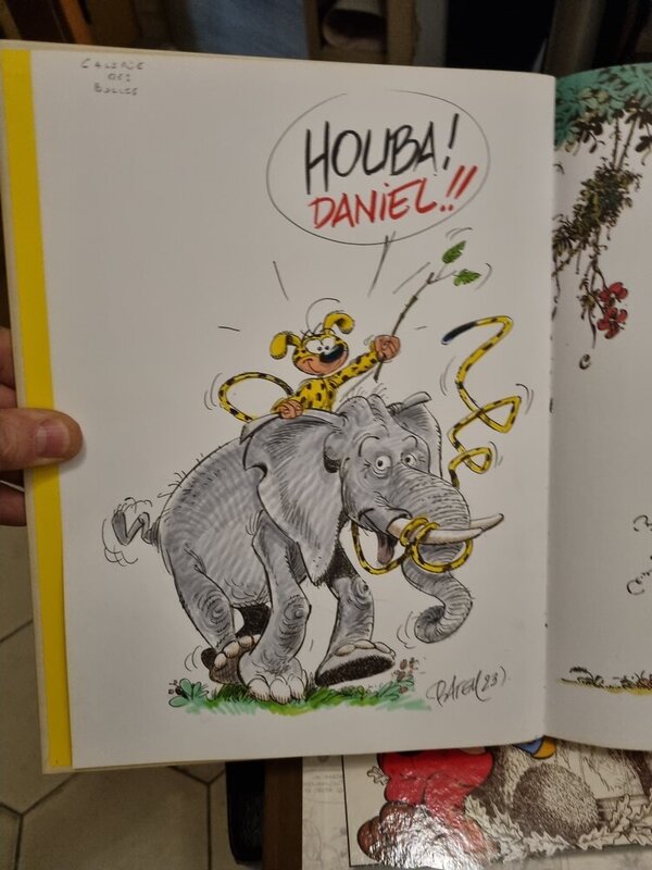 Batem, André Franquin, Marsupilami et l'éléphant - Sketch