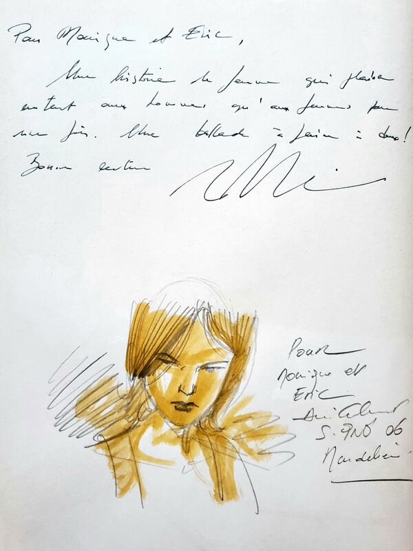 Serge Fino, Adeline Blondeau, ANGELINE  T2 MISSIPI QUEEN - Sketch