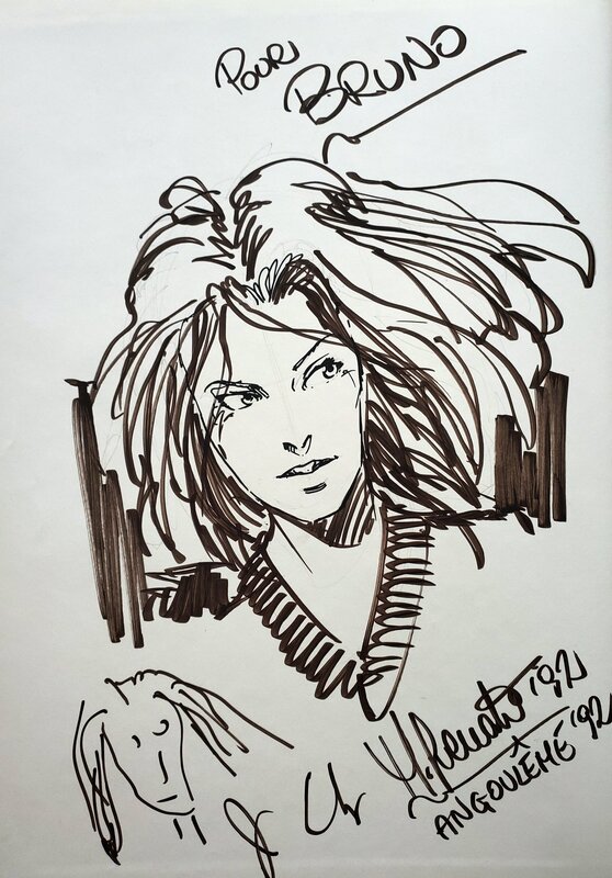 Massimiliano Frezzato, Jérome Charyn, MARGOT   T1 IN BADTOWN - Sketch