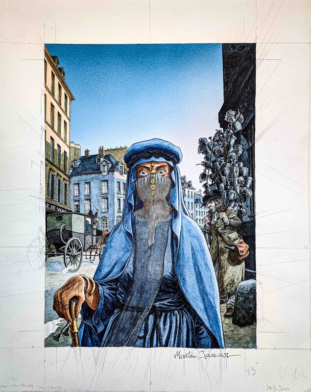 For sale - Double Masque by Martin Jamar - Comic Strip