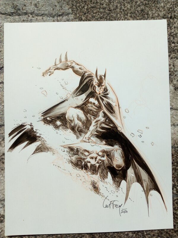 For sale - Batman / mathieu lauffray - Original Illustration