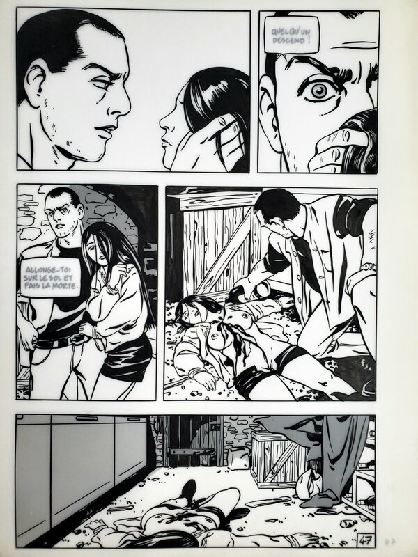 CARLOTTA par Alex Varenne - Planche originale