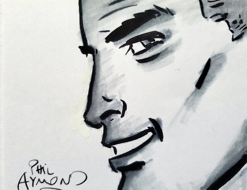 petite dédicace by Philippe Aymond - Sketch
