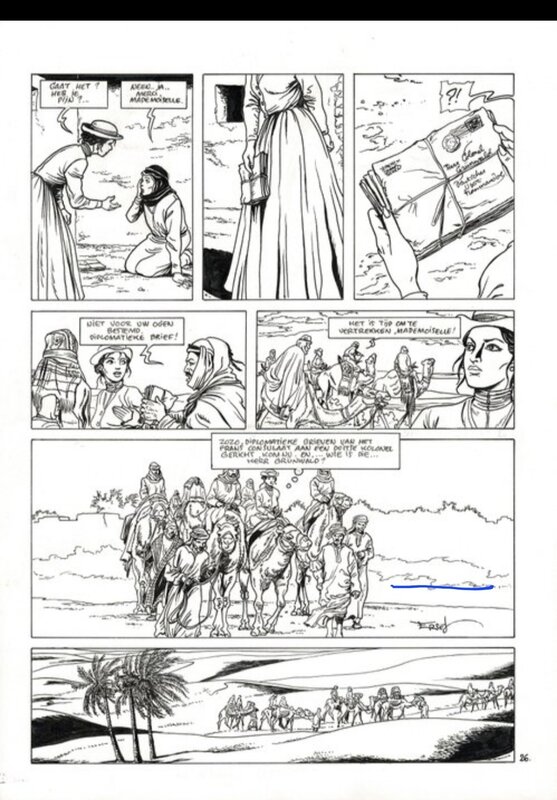Planche originale par Ersel - Planche originale