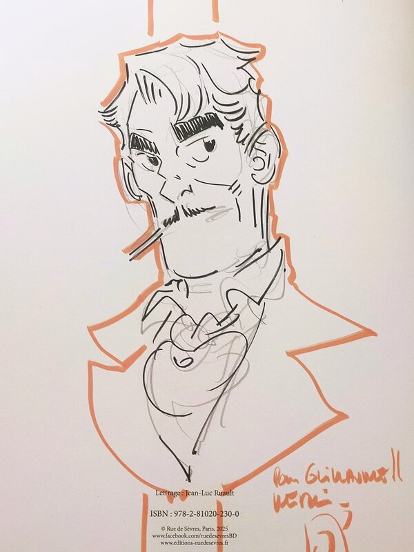 Silas Corey, tome 3 by Pierre Alary - Sketch